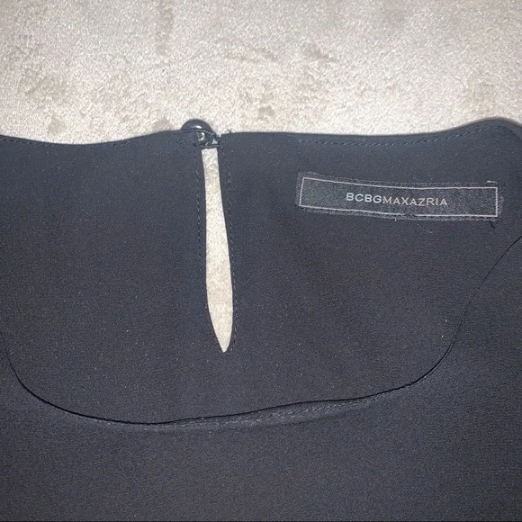 BCBGMaxAzria Eavan Black Sleeveless Top - Picture 4 of 5